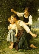 Elizabeth Gardner Bouguereau In The Woods France oil painting reproduction